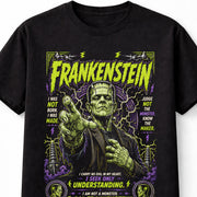 Frankenstein Monster Classic Horror Gothic Graphic Unisex T-Shirt
