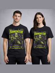 Frankenstein Monster Classic Horror Gothic Graphic Unisex T-Shirt