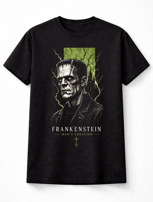 Frankenstein Monster Classic Horror Gothic Halloween Unisex T-Shirt