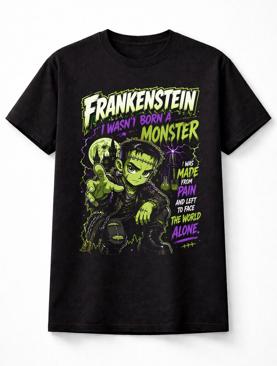 Frankenstein Monster Horror Gothic Quote Classic Unisex T-Shirt