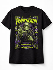 Frankenstein Monster Classic Horror Gothic Graphic Unisex T-Shirt