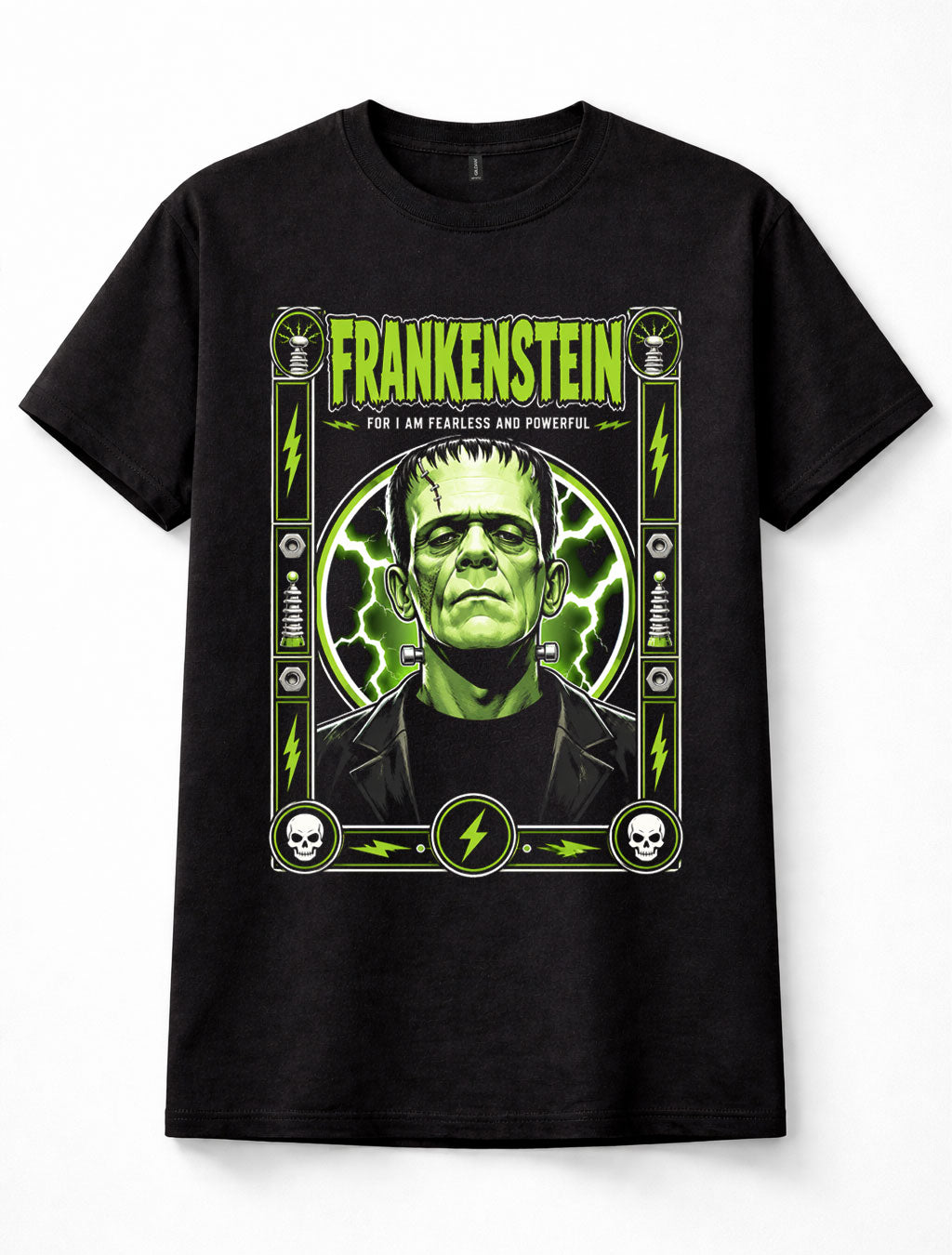 Frankenstein Monster Classic Horror Gothic Halloween Unisex T-Shirt