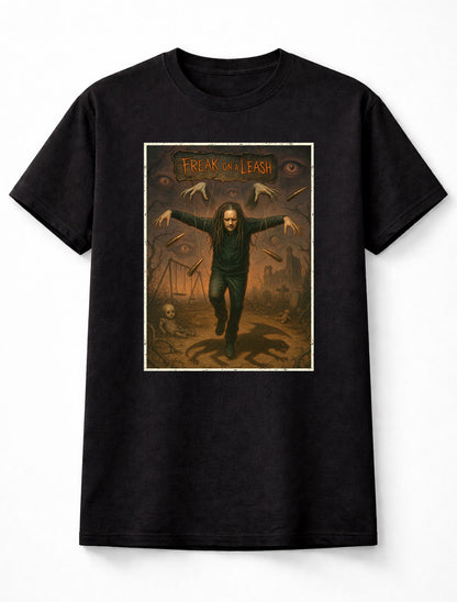 Korn Freak On A Leash Jonathan Davis Nu Metal Classic Adults & Kids Unisex T-Shirt