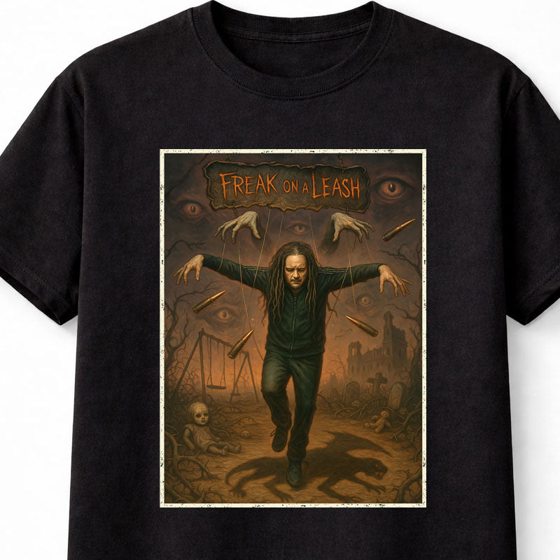 Korn Freak On A Leash Jonathan Davis Nu Metal Classic Adults & Kids Unisex T-Shirt