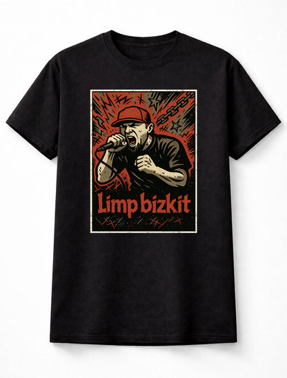 Limp Bizkit Fred Durst Nu Metal Rap Rock Icon Adults & Kids Unisex T-Shirt