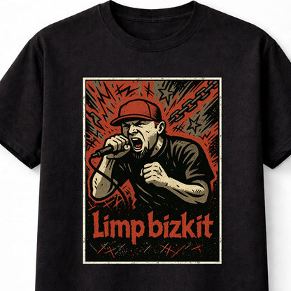 Limp Bizkit Fred Durst Nu Metal Rap Rock Icon Adults & Kids Unisex T-Shirt