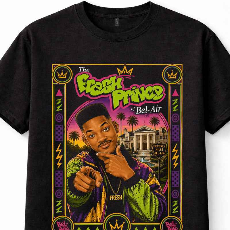 The Fresh Prince of Bel-Air Will Smith 90s TV Sitcom Unisex T-Shirt