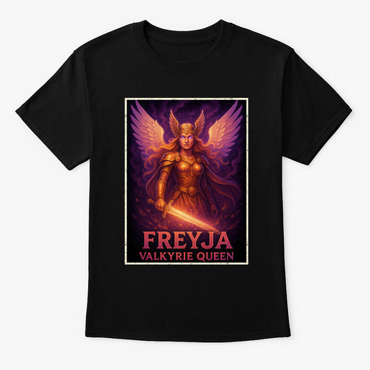 Freyja Valkyrie Queen Unisex Norse Mythology T-Shirt