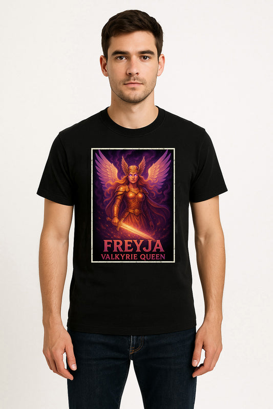 Freyja Valkyrie Queen Unisex Norse Mythology T-Shirt
