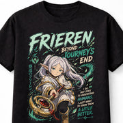 Frieren Beyond Journeys End Anime Elf Mage Fantasy Graphic Adults & Kids Unisex T-Shirt