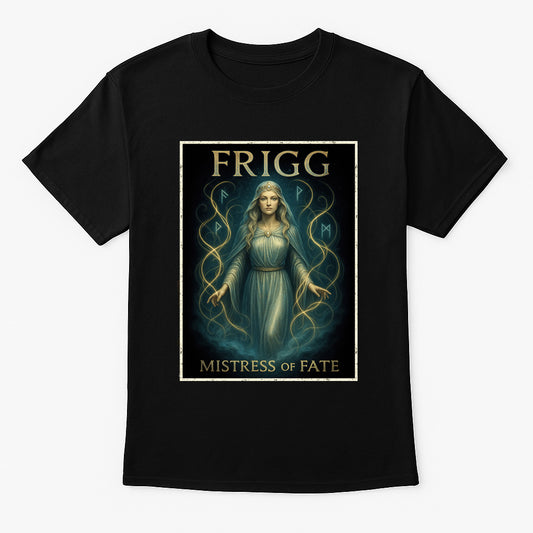 Frigg Mistress of Fate Unisex Norse Goddess T-Shirt