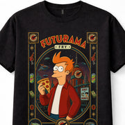 Futurama Fry Sci-Fi Cartoon Graphic Tee Unisex T-Shirt