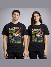 Gardening Gnome Plant Lover Funny Garden Humor Graphic Unisex T-Shirt