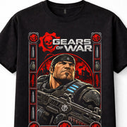Gears of War Marcus Fenix Lancer COG Skull Xbox Gaming Unisex T-Shirt