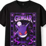 Pokemon Gengar Ghost Type Graphic Gamer Unisex T-Shirt