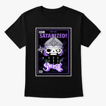 Ghost “Satanized!” Unisex T-Shirt – Heavy Metal Band Occult Rock Icon Graphic Tee
