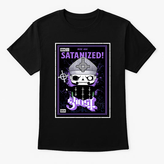 Ghost “Satanized!” Unisex T-Shirt – Heavy Metal Band Occult Rock Icon Graphic Tee