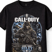 Call of Duty Ghost Simon Riley Gaming Military Soldier Unisex T-Shirt