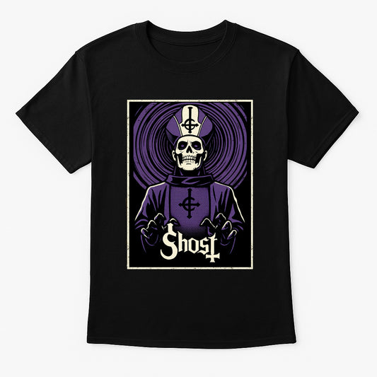 Ghost Papa Emeritus Unisex T-Shirt – Gothic Metal Band Merch Graphic Tee