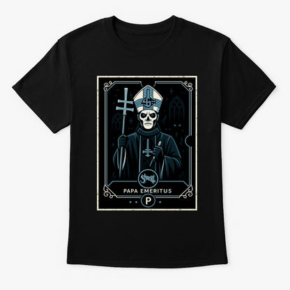 Ghost Papa Emeritus Retro Metal Unisex T-Shirt Heavy Rock Band Tee