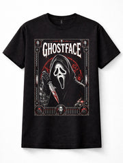 Ghostface Scream Horror Movie Slasher Graphic Unisex T-Shirt