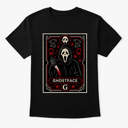 Scream Ghostface Retro Horror Unisex T-Shirt Classic Movie Slasher Tee