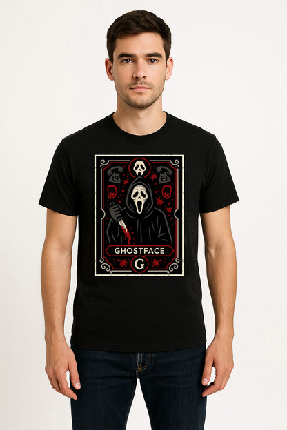 Scream Ghostface Retro Horror Unisex T-Shirt Classic Movie Slasher Tee