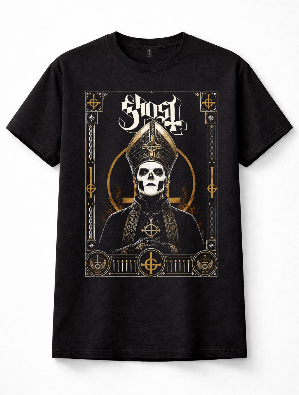 Ghost Papa Emeritus Gothic Heavy Metal Band Music Unisex T-Shirt