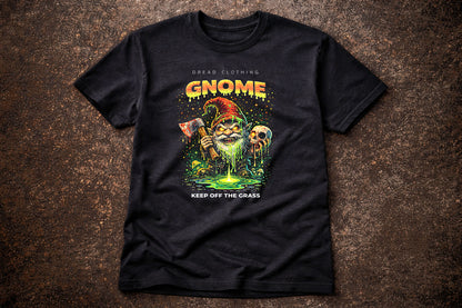 Gnome Skull Unisex Toxic Gothic Horror Graphic T-Shirt Garden Folklore Tee