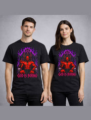 Satan Pentagram Gothic Demon Horror Metal Graphic Unisex T-Shirt