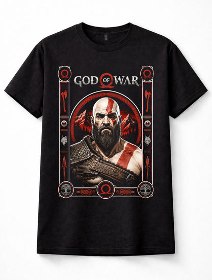 God of War Kratos Norse Viking PlayStation Gaming Graphic Unisex T-Shirt