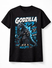 Godzilla Kaiju Monster Japanese Retro Anime Graphic Unisex T-Shirt
