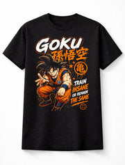 Goku Dragon Ball Z Saiyan Anime Fight Training Graphic Adults & Kids Unisex T-Shirt