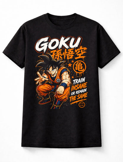 Goku Dragon Ball Z Saiyan Anime Fight Training Graphic Adults & Kids Unisex T-Shirt