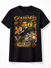 GoldenEye James Bond 007 Pierce Brosnan Spy Movie Unisex T-Shirt