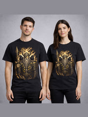 Viking Warrior Norse God Raven Rune Valhalla Graphic Unisex T-Shirt