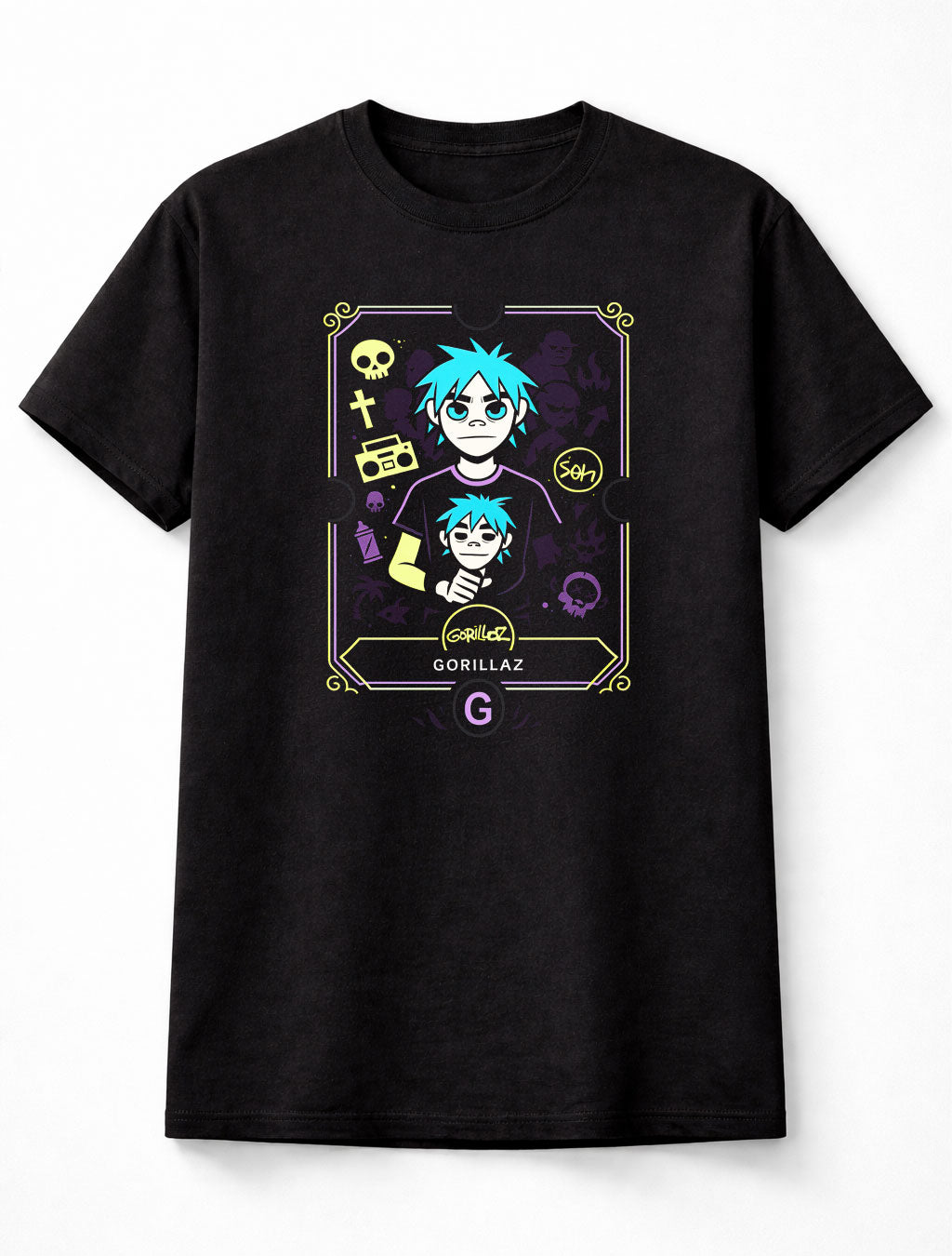 Gorillaz 2D Stuart Pot SOH Virtual Band Icon Adults & Kids Unisex T-Shirt