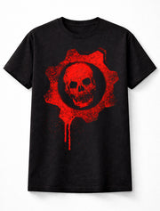 Gears of War COG Crimson Omen Skull Logo Xbox Gaming Unisex T-Shirt