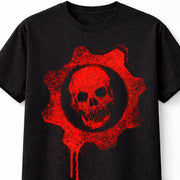 Gears of War COG Crimson Omen Skull Logo Xbox Gaming Unisex T-Shirt
