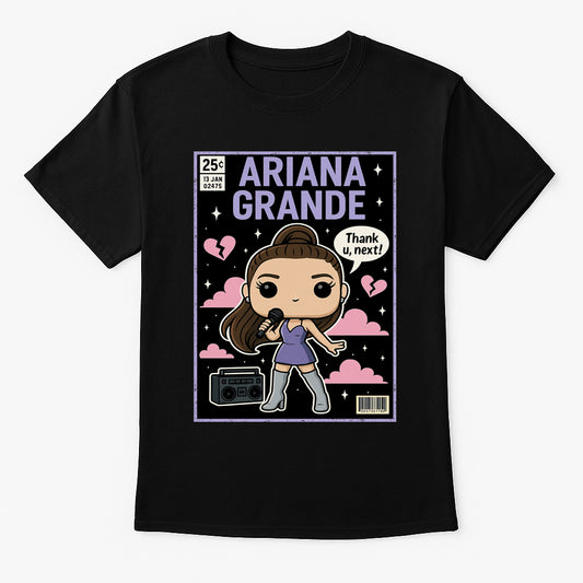 Ariana Grande Thank U Next Pop Funko Pop Style Unisex T-Shirt