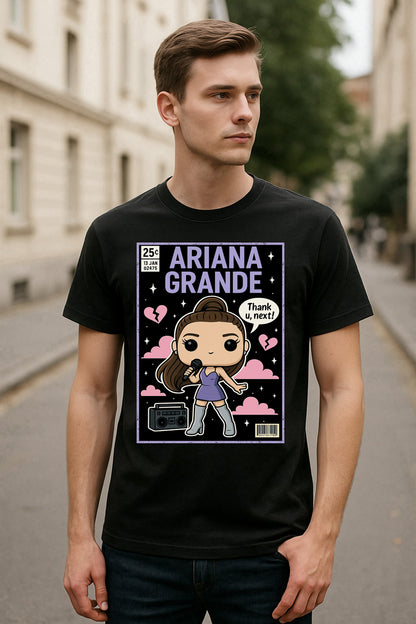 Ariana Grande Thank U Next Pop Funko Pop Style Unisex T-Shirt