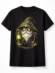 Gravedigger Gnome Gothic Horror Fantasy Graphic Unisex T-Shirt