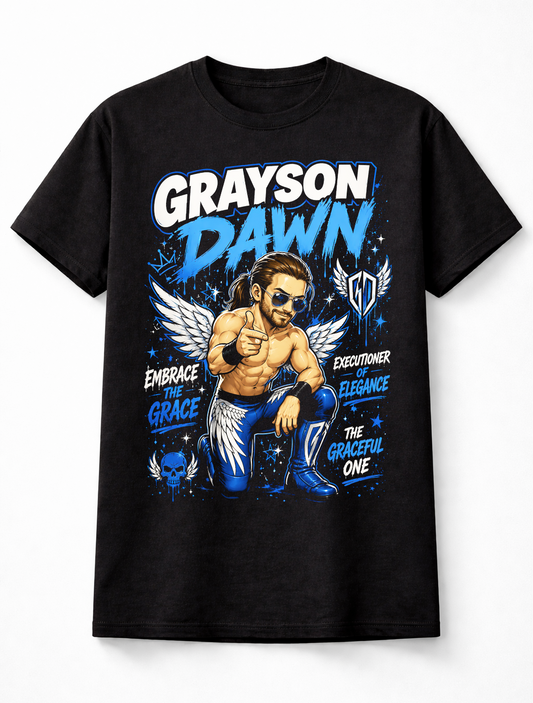 Grayson Dawn UK Independent Wrestler Wrestling Unisex T-Shirt