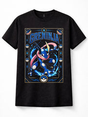 Pokemon Greninja Water Dark Ninja Starter Unisex T-Shirt