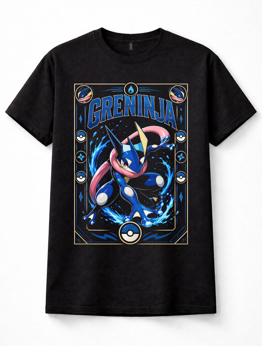 Pokemon Greninja Water Dark Ninja Starter Unisex T-Shirt