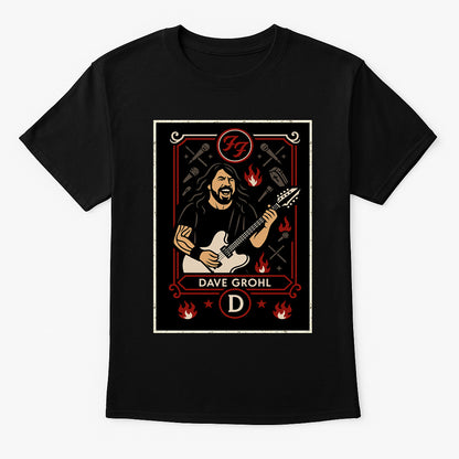 Foo Fighters Dave Grohl Retro Rock Unisex T-Shirt Alternative Band Tee
