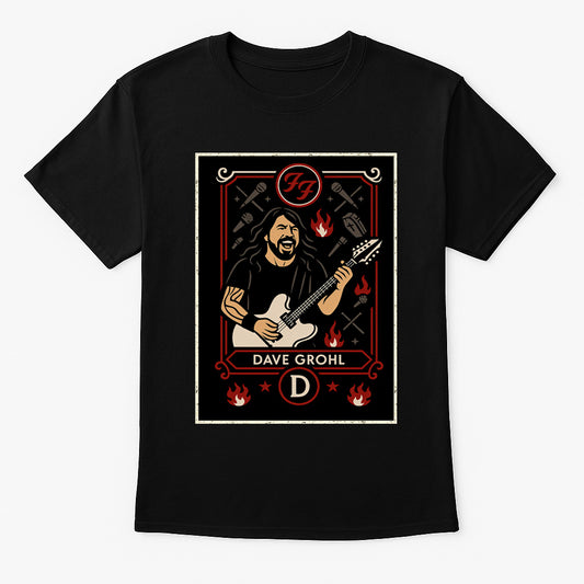 Foo Fighters Dave Grohl Retro Rock Unisex T-Shirt Alternative Band Tee
