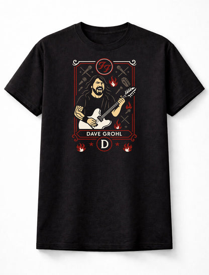 Dave Grohl Rock Legend Adults & Kids Unisex T-Shirt