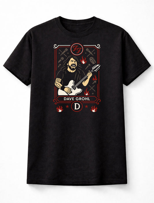 Dave Grohl Rock Legend Adults & Kids Unisex T-Shirt