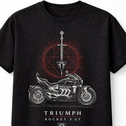 Triumph Rocket 3 GT Motorcycle Motorbike Biker Rider Unisex T-Shirt